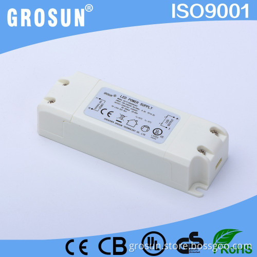 350mA Compact LED Driver Single Output 7W Electronic AC DC Transformer CE FCC Approved